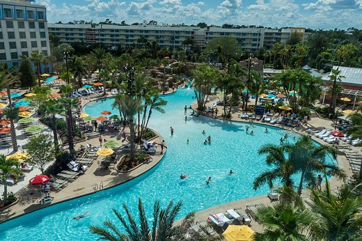 Loews Sapphire Falls Resort: Pool Area | Orlando Informer