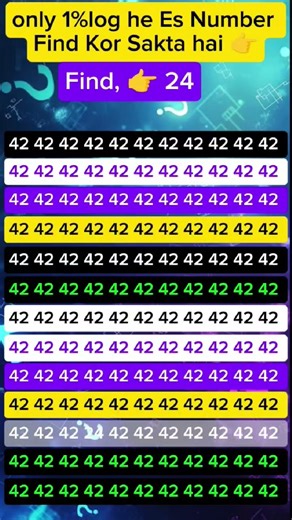 Find 24 🧐😱🤔 join for more more #viral #brainteasers #number #shorts #