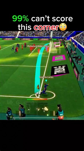 Direct Corner Goal (Tutorial) Only 1% Know This⭐
