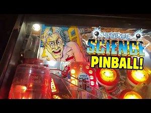 Strange Science Pinball Machine (Bally - 1986) - At Chubby Squirrel Brewing