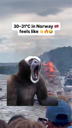 Norsk Humor om Varmt Vær