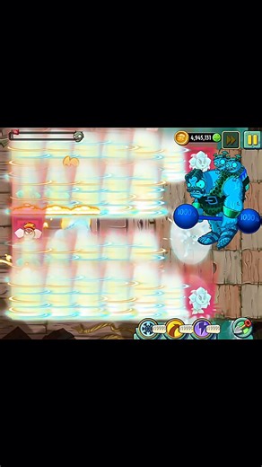 PvZ2 Plant Food abilities: New Plants vs Gargantuar Zombie #shorts #pvz #pvz2 #pvz2gameplay