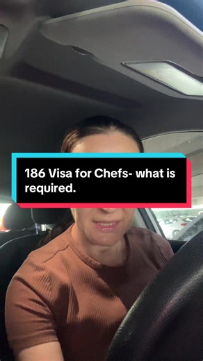 Requirements for 186 Direct Entry Visa for Chefs in Australia
