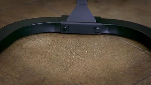 Fitness Reality Gym Commercial Grade Ab\/Back\/Hyper Extension Exercise Bench, 400lb Weight Capacity