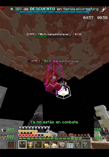 El real Kakashi vs Zabuza 🥶 GG T16, al final me di cuenta que iré una lanza tier 6 🫩 ~ LT3 Netherite Pots ~ Elixirmc.org #Zabuza #minecraft #parati #fyp #viral