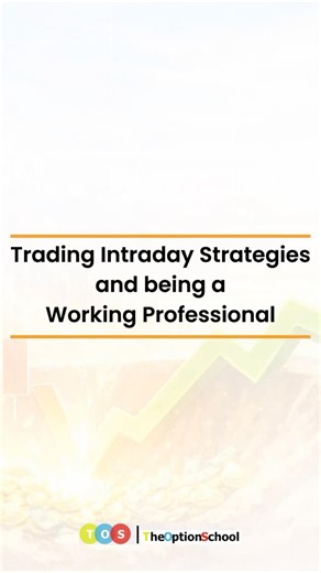 Intraday setup for working professionals | Set and Forget? #optionstrategies