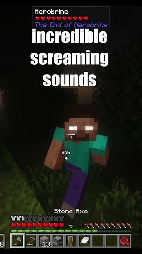 Herobrine Jumpscare in Minecraft Horror Modpack!