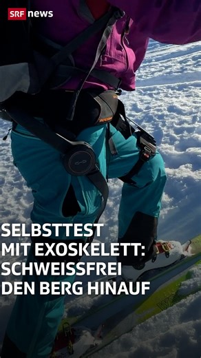 SRF News on Instagram: "Die Digitalisierung zieht an: Roboter werden längst nicht mehr nur in Fabriken eingesetzt. Exoskelette, die früher Zehntausende Franken kosteten und vor allem in der Therapie genutzt wurden, gibt es jetzt schon ab 1000 Franken – zum Beispiel fürs Wandern. Mit der maschinellen Unterstützung sollen körperliche Aktivitäten bis zu einem Drittel weniger anstrengend sein. ⛰️🚶‍➡️⛰️ #Exoskelett #Wandern #SRFNews #News #SRF"