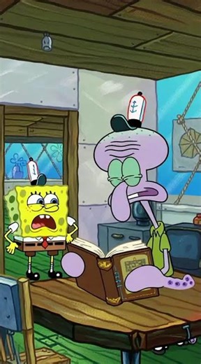 Squidward Reading Spongebob's Diary Gone Wrong #AI #Funny #comedy