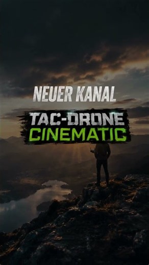 🚁 Neuer Kanal für unseren Drohnen-Content! | TAC-Drone Cinematic