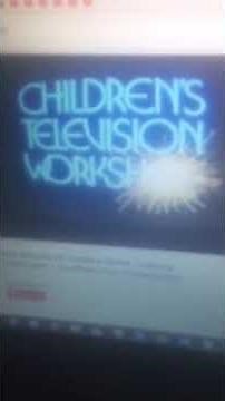 Opening To Sesame Street 1996 VHS