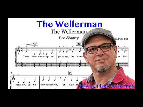 The Wellerman - Piano-/Klaviernoten - einfach