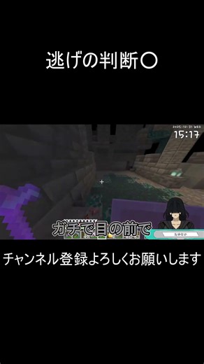 【Minecraft/Java版】逃げの判断○【たゆなか/VTuber】 #vtuber #マイクラ #個人vtuber #minecraft