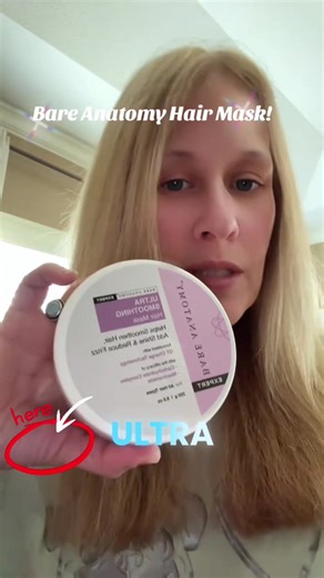 Bare Anatomy Ultra Smoothing Hair Mask Deep-conditioning mask that smooths frizz, boosts shine, and leaves hair soft and manageable. Powered by QT Charge Technology, carbohydrate complex, and niacinamide. Lightweight, non-greasy, and safe for all hair types. #bareanatomy #hairmask #ttshop #ttsaffiliate