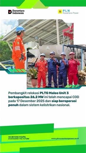 Peresmian PLTG Kolaka