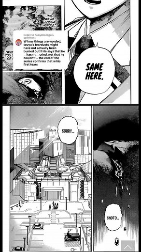 Emotional Moment Between Toya and Shoto Todoroki