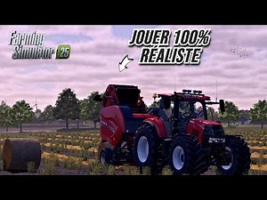 Nobody plays FS25 like this 😳 (100% realistic mode) FS25 has never been so REAL…😱
