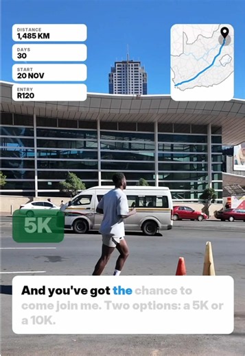 Project CPT: Run from JHB to CPT for Prostate Cancer Awareness