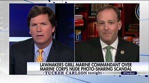 536K views · 3.3K reactions | "For, I think by most accounts, the least-impressive Senator of the United States Senate to basically scream at a man who served as a U.S. Marine Corps officer for 42 years in a public hearing is a little over the top." Tucker Carlson asked Congressman Lee Zeldin what he thought about Kirsten Gillibrand's grilling of General Neller over the Marines' nude photo scandal. | Fox News | Facebook