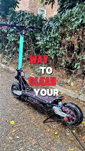 How to clean your E-Scooter #escooter #kukirin #g2master #electricscooter