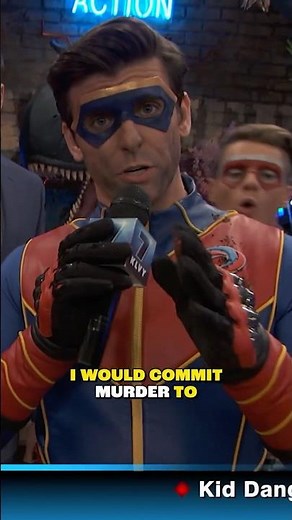kid danger & captain man on breaking news 🚨