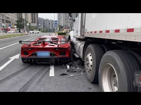 Expensive Supercar Fails Caught on Camera