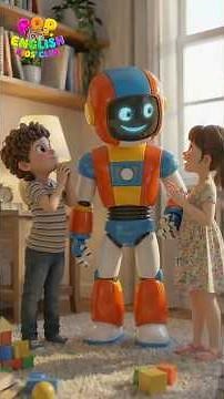 Robot Song for Kids | Learn Can | Grammar Song for Kids | Kids Songs and Chants