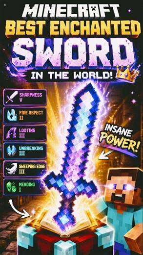 “This Sword One-Shots EVERYTHING 😱 #trending #minecraft #gaming