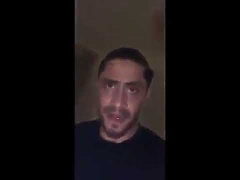 Man fight with real angry ghost