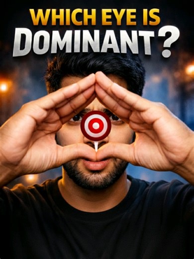 Test Your Dominant Eye Power Now!