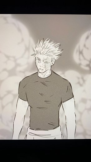 Via (٥¯ . ¯)✐ᝰ on Instagram: "If Gege will not give me closure then I will draw it myself 🙄✋ I’ve been so so so sick the past few days so if I 💀 that’s why. You’ve been warned. #jujutsukaisen #jjk #gojo #gojosatoru #anime #animeinstagram #megumi #fanart"