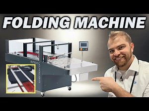 How to Fold 5,000+ T-Shirts Per Day with this Automatic Folding Machine