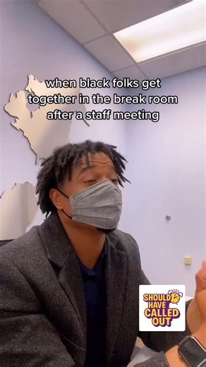 Should Have Called Out on Instagram: "When the meeting ends and Black folks regroup in the break room… Instant recap. Unfiltered commentary. Same conclusions, different tones. “Now see what they should’ve said was…” “Because that slide didn’t slide.” “Meet me by the microwave, we gotta talk.” 😮‍💨🤨 If this made you laugh a little too hard, follow me for more real-life work humor. And if these meetings keep reminding you that you need options, click the link in my bio to grab 5 Ways to Make Ext