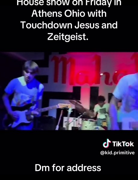 DIY Music Showcase in Athens, Ohio - Touchdown Jesus & Zeitgeist
