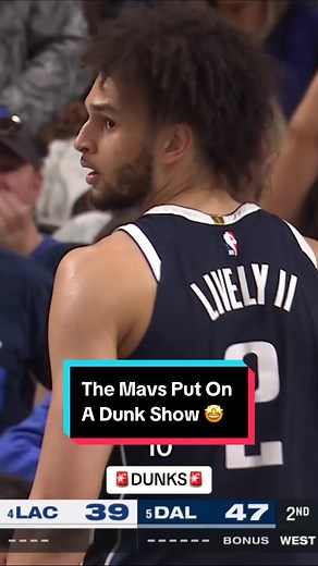 The Mavs Dunk Show in NBA Playoffs 1st Half