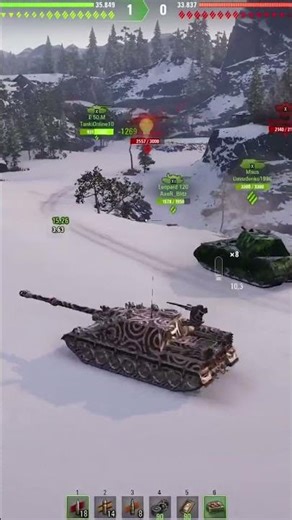 Arcade Cabinet: Snowballs and Ice Age mode