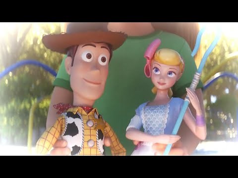 Toy Story 4 (2019) Escena Woody Se Reencuentra Con Betty (Bo Peep) Español Latino HD