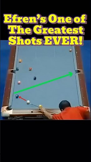 Efren Reyes – One of the Greatest Shots EVER! 🎱✨