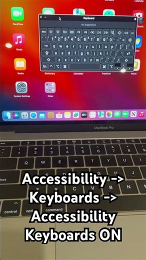Macbook Broken Keys | How to Test your Macbook Keyboard l #macbook #accessibility #keyboard