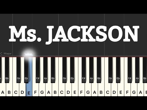 Outcast - Ms. Jackson Piano Tutorial | Medium