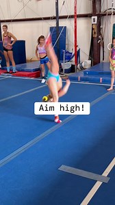 Set your goals high! #dancer #athlete #aerial #aimhigher | NORTH BEAST CHEER