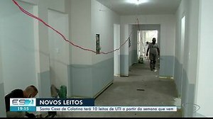 Santa Casa de Colatina terá 10 leitos de UTI para Covid-19