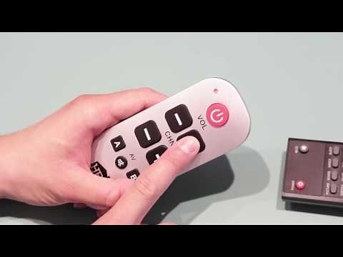 Programmer la télécommande universelle Easy Malvoyant - Tutoriel sur le fonctionnement