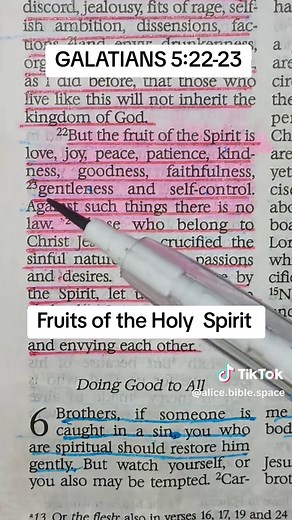 Galatians 5:22-23 Fruits of the Holy Spirit Explained