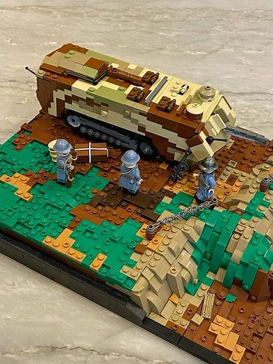France 1917 | Lego WWI Moc #lego #ww2lego #legoww2 #legowar #history #crazybricks #mocs #brickstory
