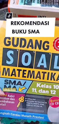 Rekomendasi Buku Matematika SMA eps atau SMK 10 11 12 Full Pembahasan CD