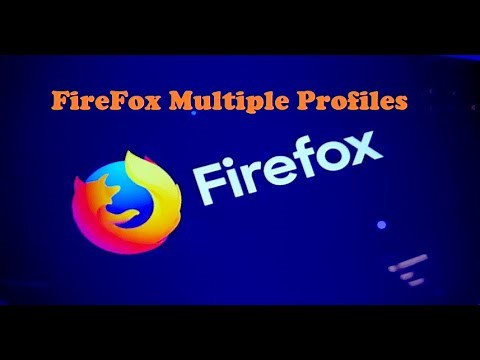 How To Create FireFox Users - Multiple Firefox Browsers and Account Profiles