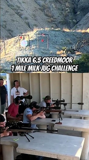Intro to Long Range Shooting Student Rolando Coccera 1 Mile Milk Jug Challenge