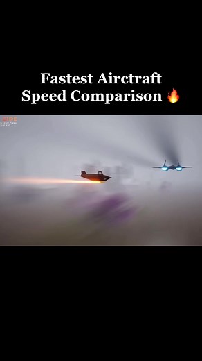 Fastest Aircraft Speed Comparison 🔥