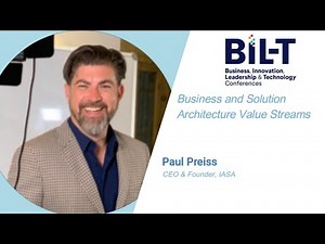 Business and Solution Architecture Value Streams